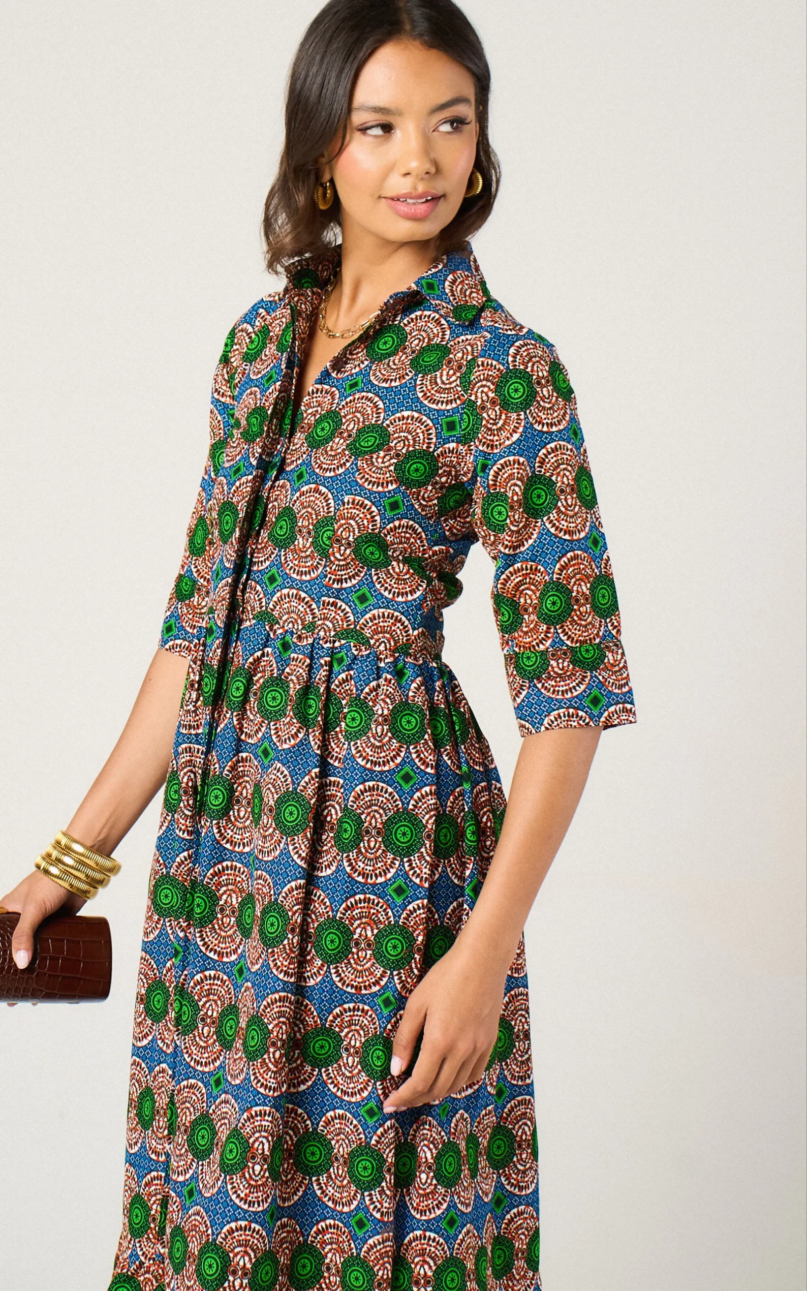 Eva Shirt Dress Blu _DalsHart 3