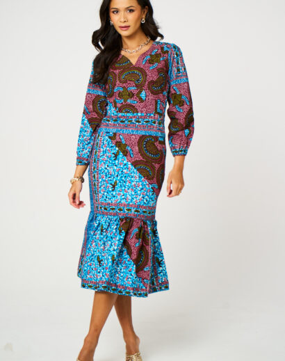 Kellie Tiered Midi Dress